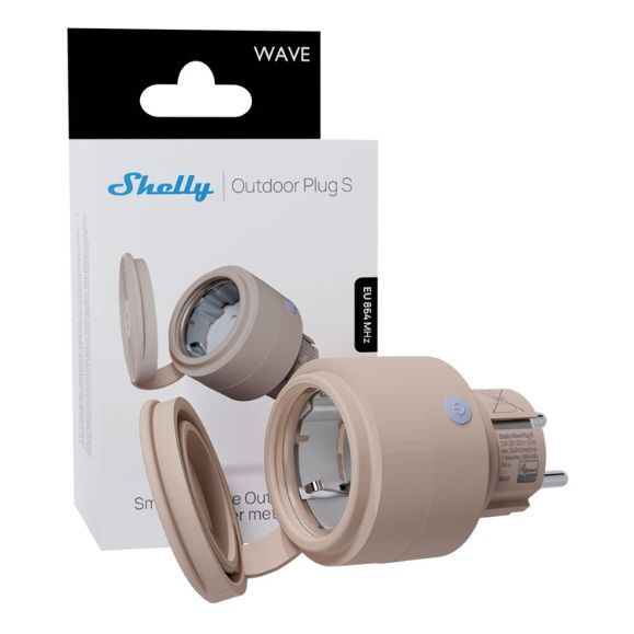 Shelly Wave Outdoor Plug S LR (EU) stekkerdoos