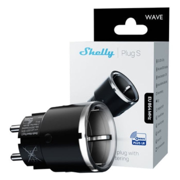 Shelly Wave Plug S LR (EU) stekkerdoos