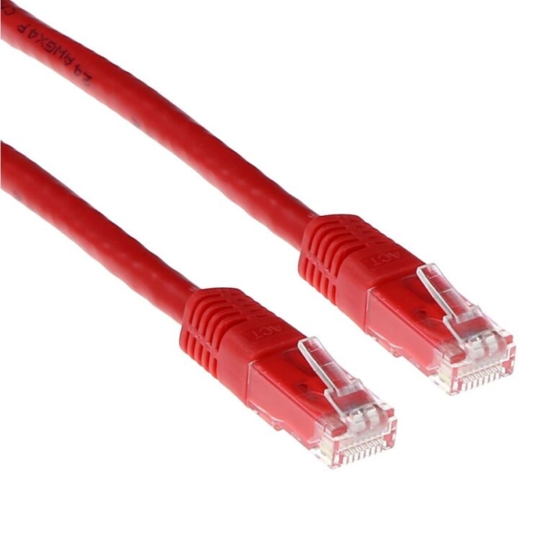 ACT Connectivity Patchkabel Cat6 UTP red 2.00m