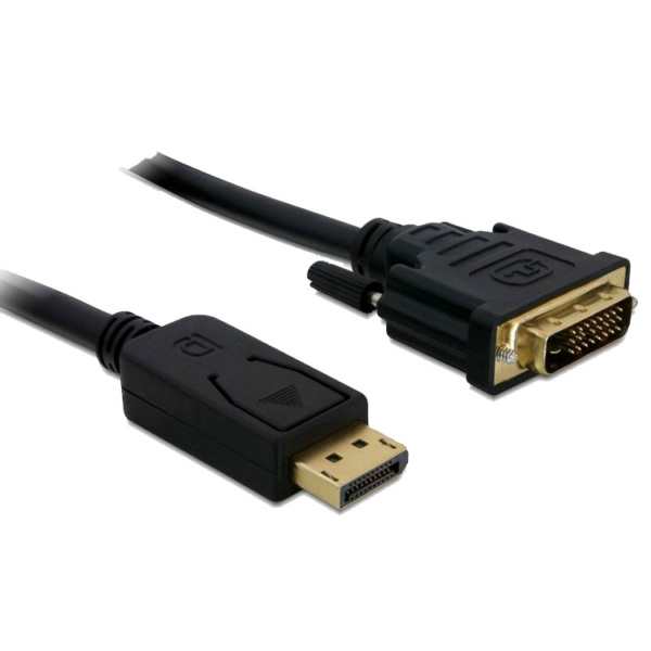 DeLOCK DisplayPort naar DVI 24+1 kabel adapter