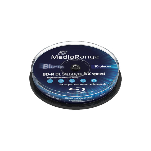 MediaRange BD-R 50 GB blu-ray media