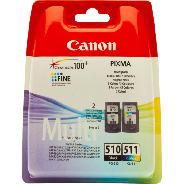 Canon Multipack PG-510/CL-511 inkt