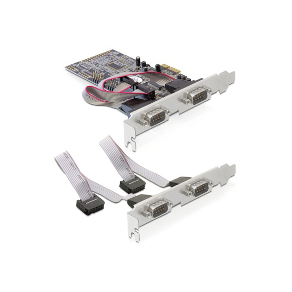DeLOCK PCI Express Kaart > 4x Serieel interface kaart