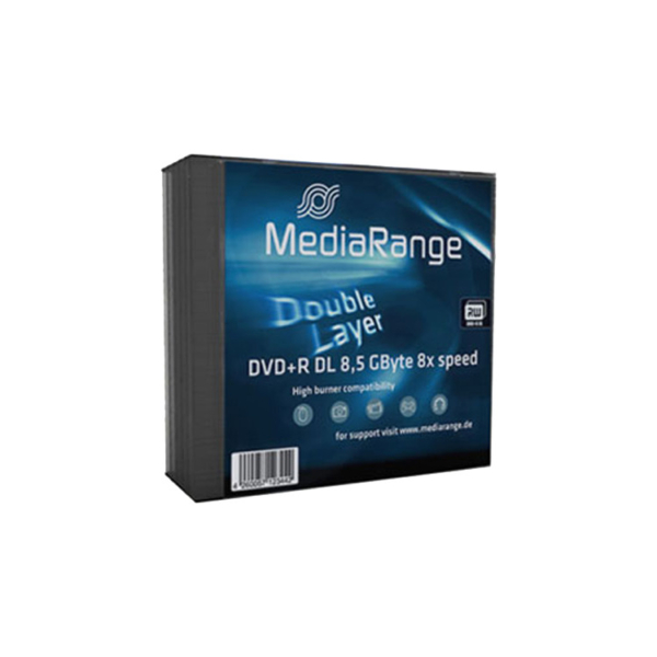 MediaRange DVD+R DL 8,5 GB blanco dvd's