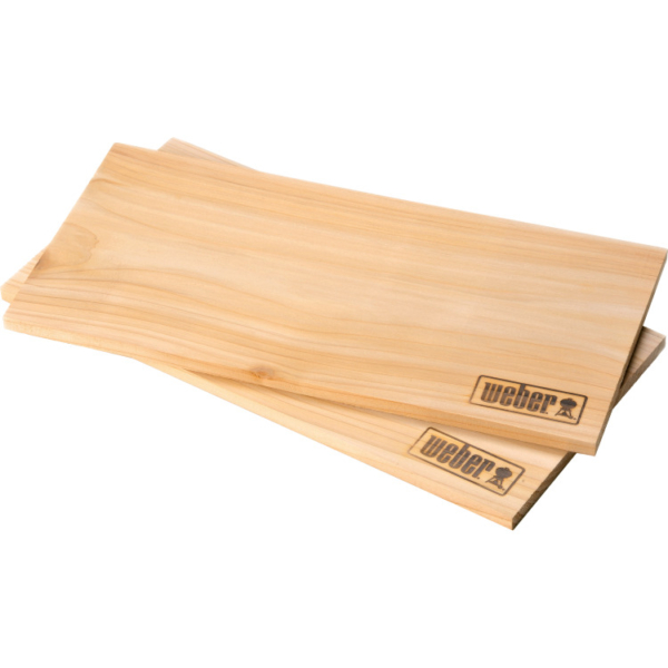 Weber Western Red Cedar houten planken - klein aromahout