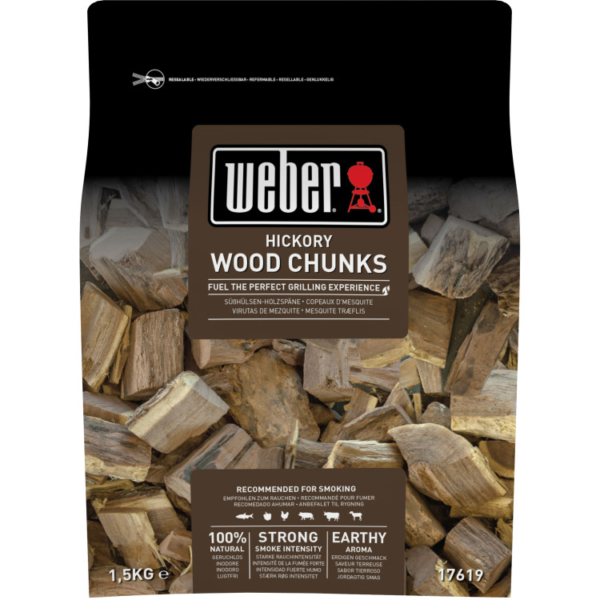 Weber Hickory houtblokjes aromahout