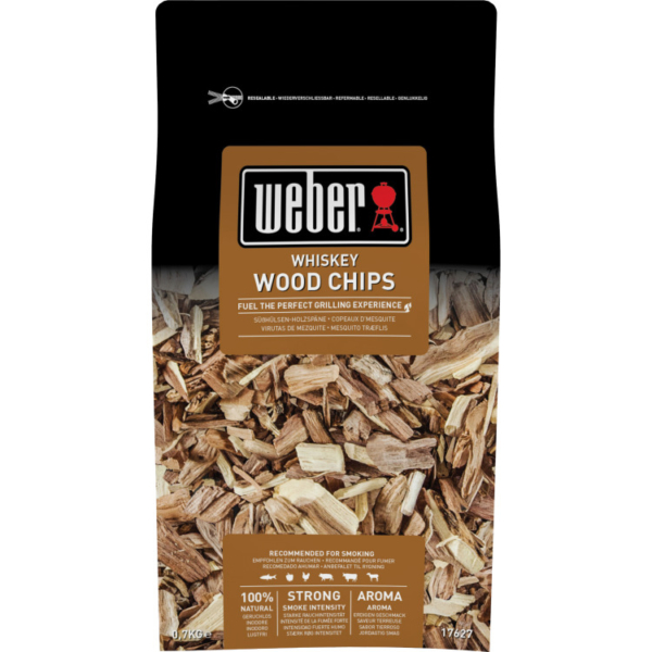 Weber Whiskey houtsnippers rookchips