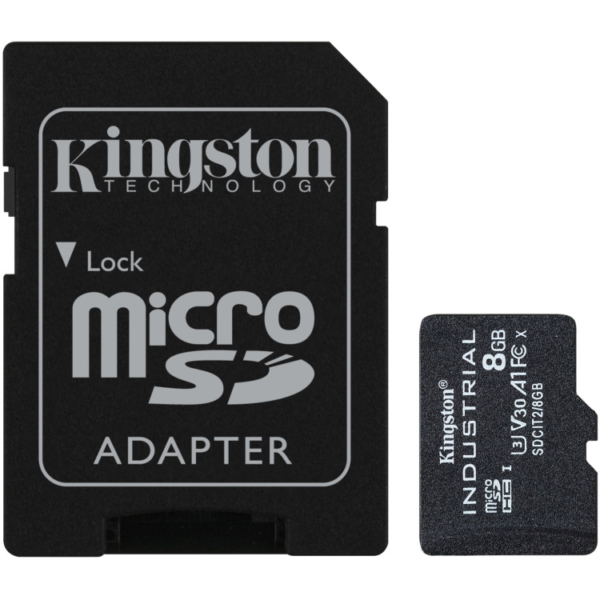 Kingston Industrial microSDHC 8GB geheugenkaart