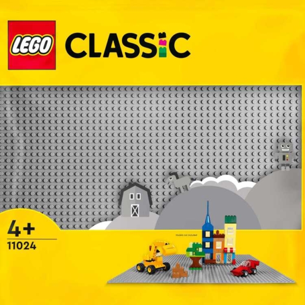 LEGO Classic - Grijze bouwplaat Constructiespeelgoed