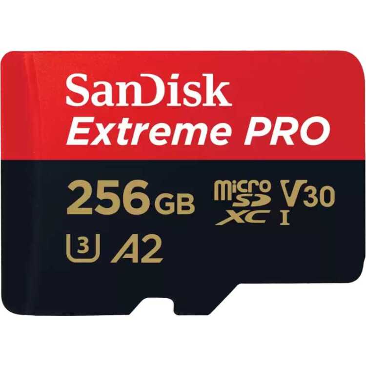 SanDisk Extreme PRO microSDXC 256 GB geheugenkaart