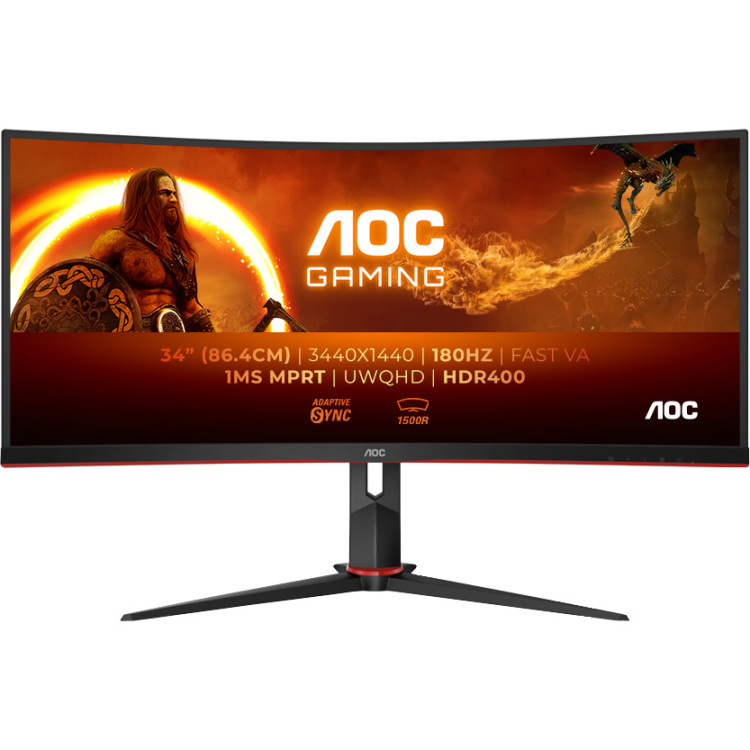 AOC CU34G2XP/BK 34'' Curved gaming monitor