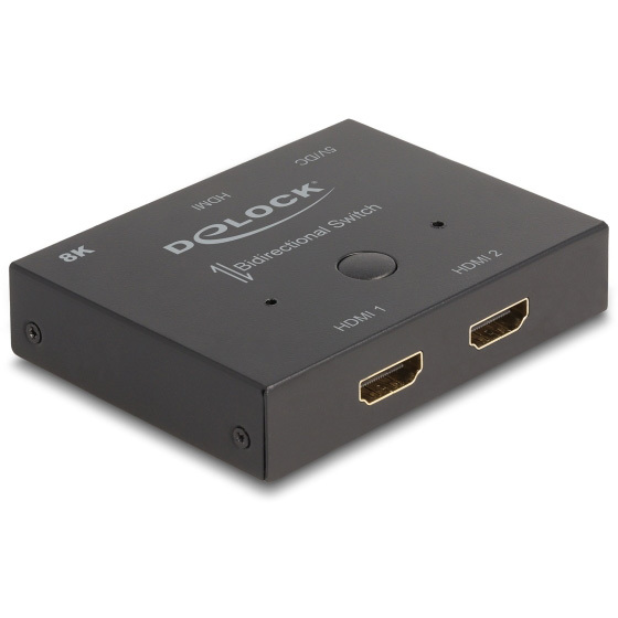DeLOCK HDMI 2 - 1 Switch bidirectional 8K 60 Hz hdmi switch
