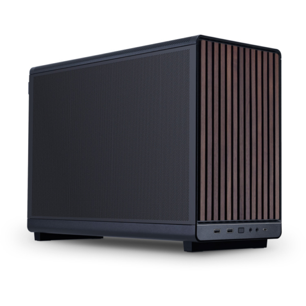 Lian Li A3-mATX Black (Wood Edition) midi tower behuizing