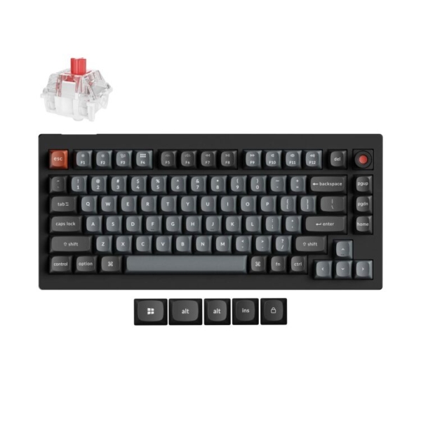 Keychron V1W-D1 8K QMK Wired Custom Mechanical Keyboard toetsenbord