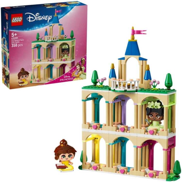 LEGO Disney Princess - Mini Belle en Tiana met kasteel Constructiespeelgoed