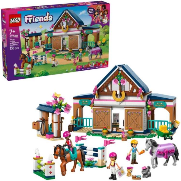 LEGO Friends - Paardenstal en manege Constructiespeelgoed