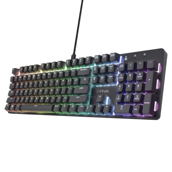 Trust GXT 871 Zora Mechanisch gaming toetsenbord