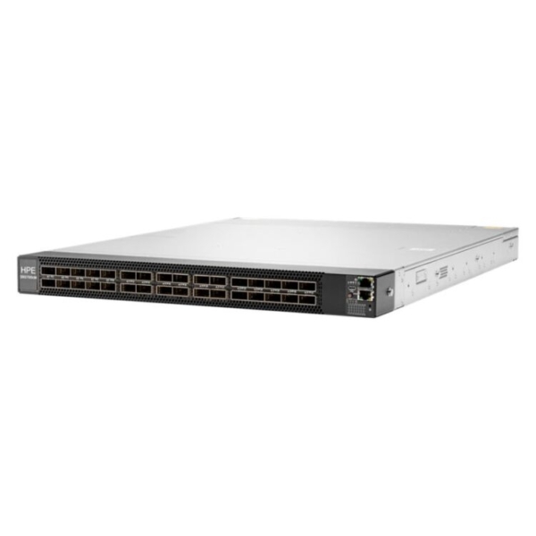 Hewlett Packard Enterprise 200GbE 32QSFP56 Power to Connector Airflow Switch SN3700M with NVIDIA Cumulus
