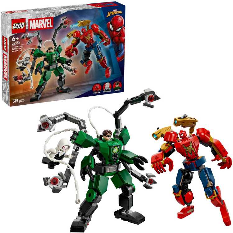 LEGO Marvel - Mechaduel: Spider-Man vs. Doc Ock Constructiespeelgoed