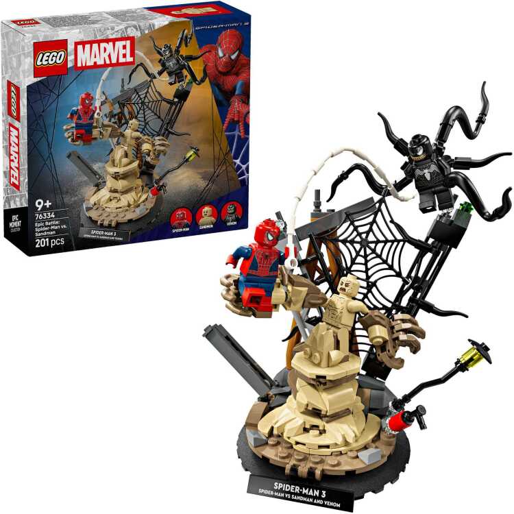 LEGO Marvel - Ultieme strijd: Spider-Man vs. Sandman Constructiespeelgoed