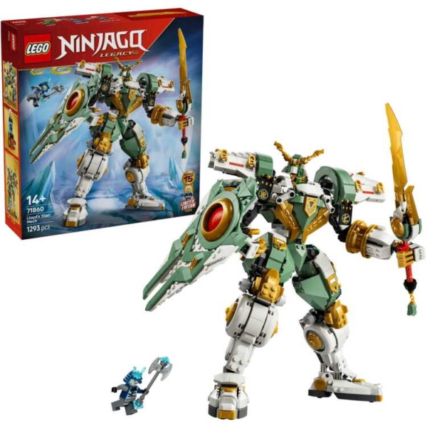 LEGO Ninjago - 15-jarig jubileum: Lloyds reusachtige mecha Constructiespeelgoed