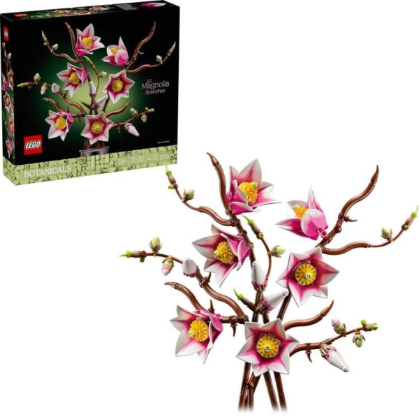 LEGO Botanicals - Magnoliatakken Constructiespeelgoed