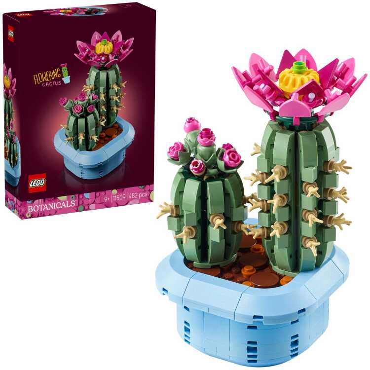 LEGO Botanicals - Bloeiende cactus Constructiespeelgoed