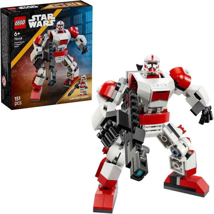 LEGO Star Wars - Clone Shock Trooper mecha Constructiespeelgoed