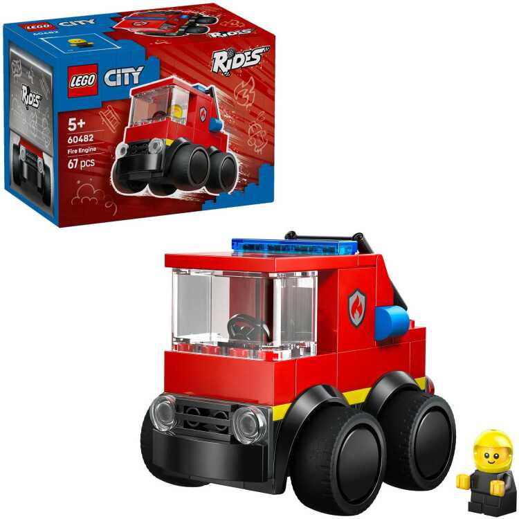 LEGO City - Voertuigen - Brandweerwagen Constructiespeelgoed