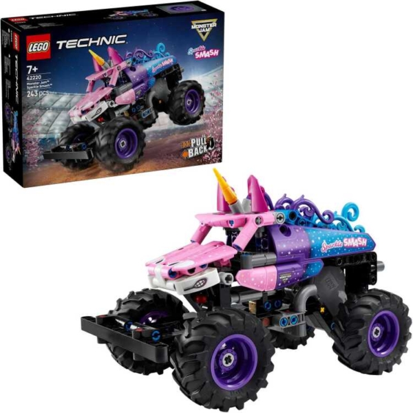 LEGO Technic - Monster Jam Sparkle Smash pull-back Constructiespeelgoed