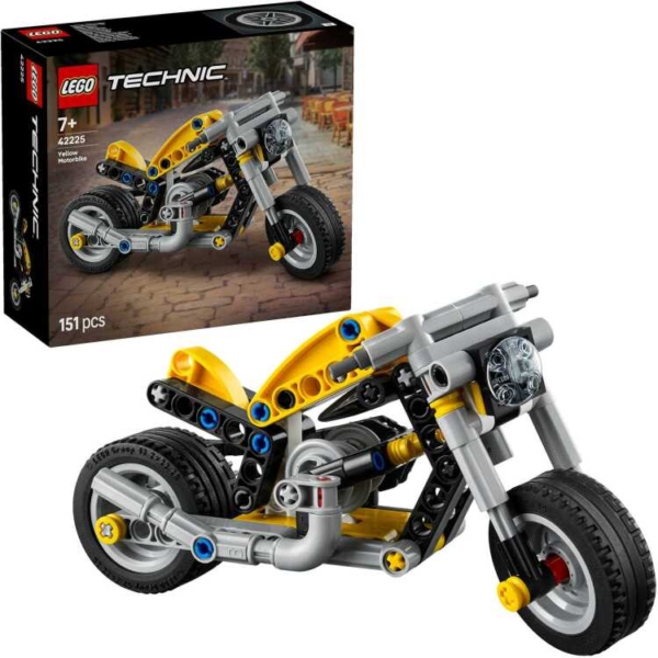 LEGO Technic - Gele motor Constructiespeelgoed