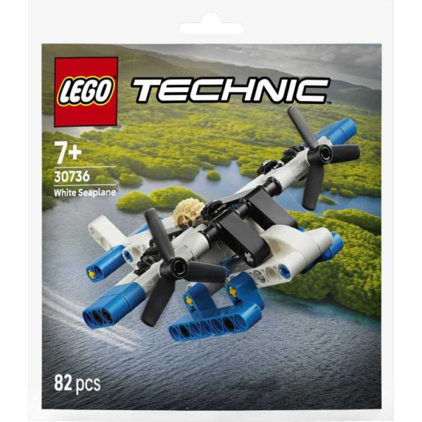 LEGO Technic - Wit watervliegtuig Constructiespeelgoed