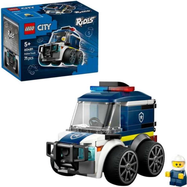 LEGO City - Voertuigen - Politiewagen Constructiespeelgoed