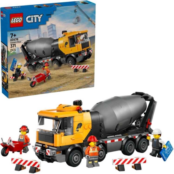 LEGO City - Cementwagen Constructiespeelgoed