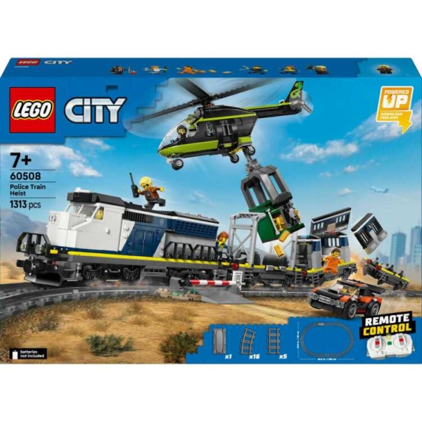 LEGO City - Overval op politietrein Constructiespeelgoed