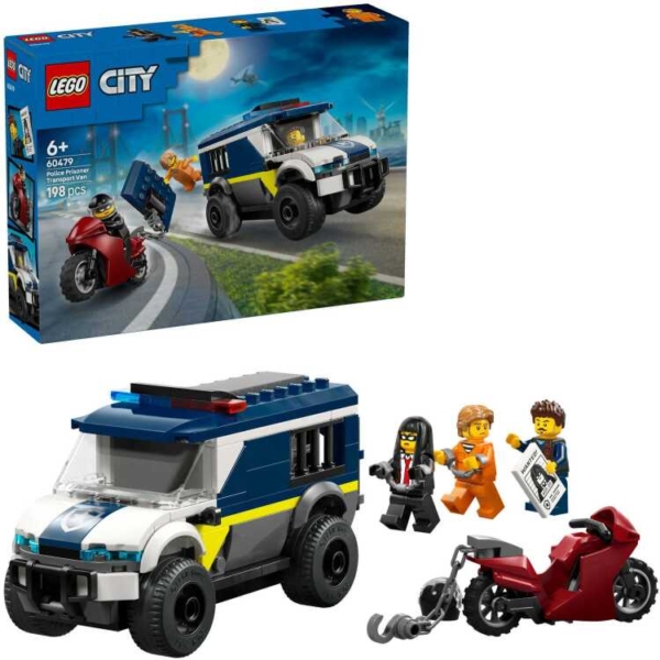 LEGO City - Politie gevangenentransport Constructiespeelgoed