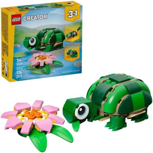 LEGO Creator - Schildpad met waterlelie Constructiespeelgoed