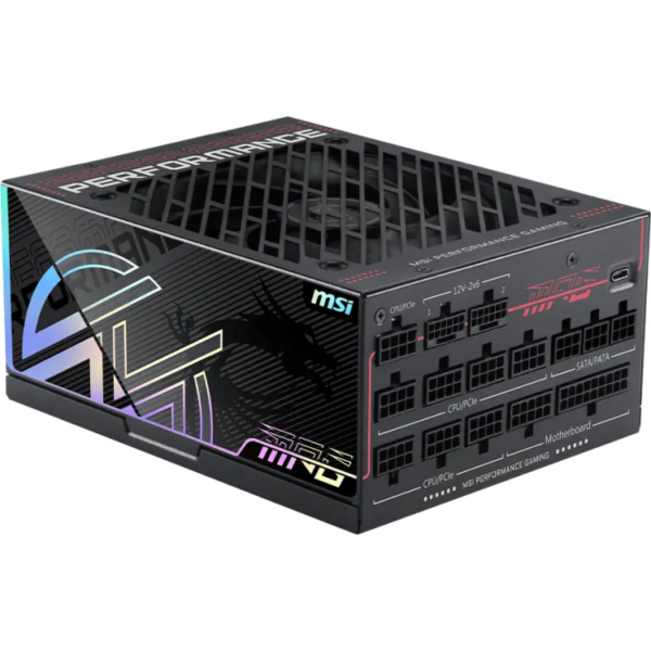 MSI MPG Ai1300TS PCIE5 voeding