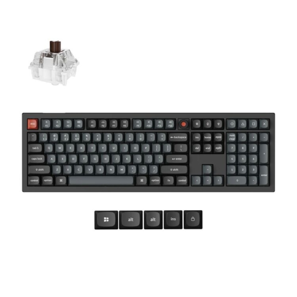 Keychron V6W-D3 8K QMK Wired Custom Mechanical Keyboard toetsenbord