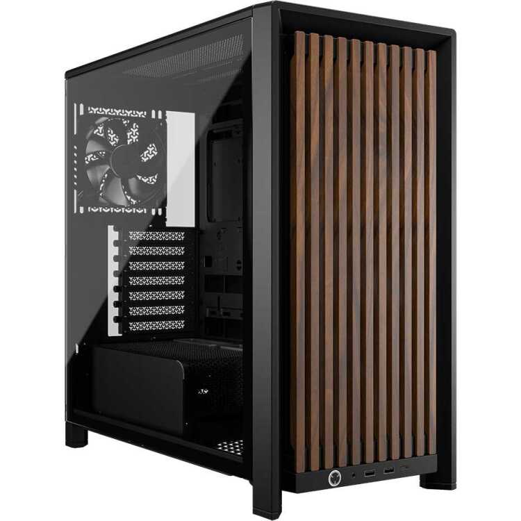Corsair FRAME 4000D WOOD RS midi tower behuizing